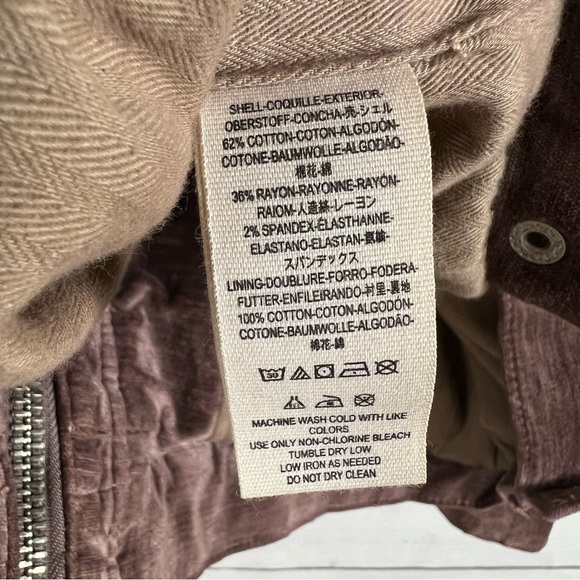 Free People Velvet Trucker Jacket Large - Picture 4 of 8